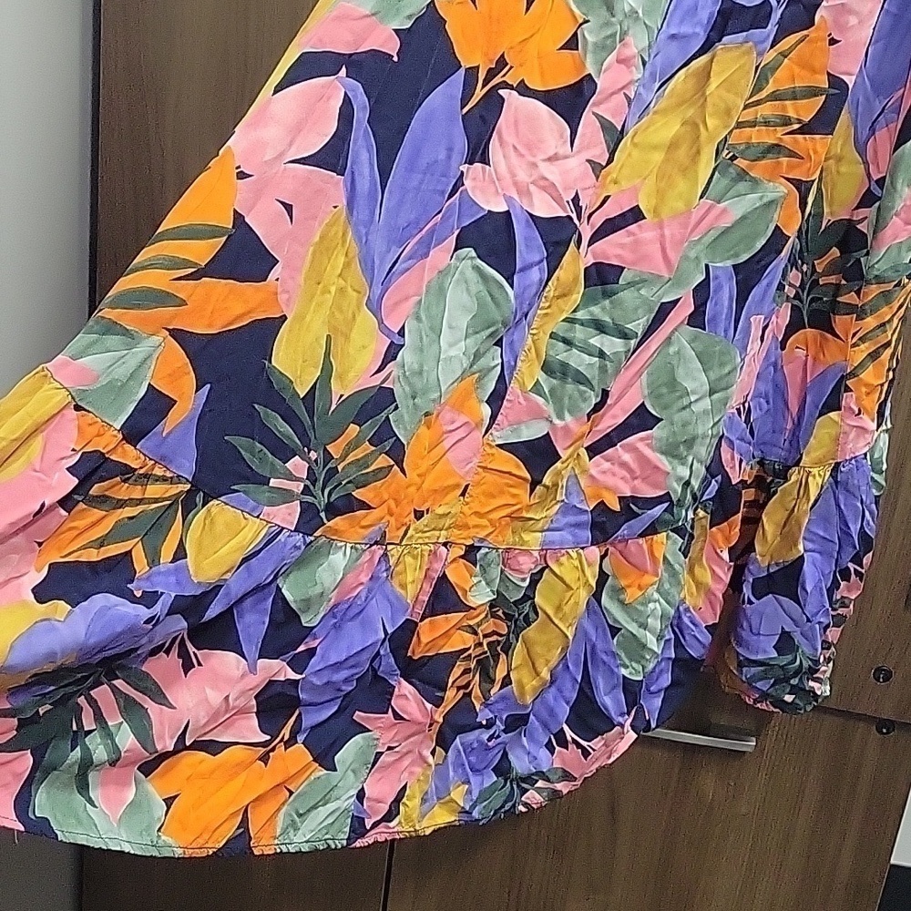 Anthropologie Abel The Label Floral Leonard Maxi Dress-Size Small - Picture 12 of 16